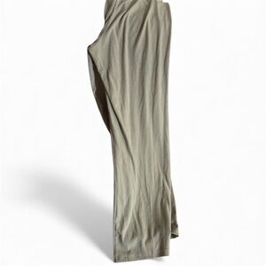 Pistachio Mint Ribbed straight leg Pants Joggers